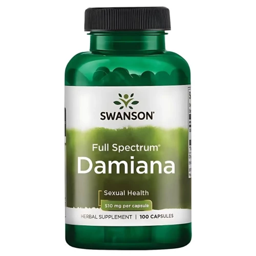 Swanson - Damiana - 100 kapsułek Swanson - Damiana - 100 kapsułek